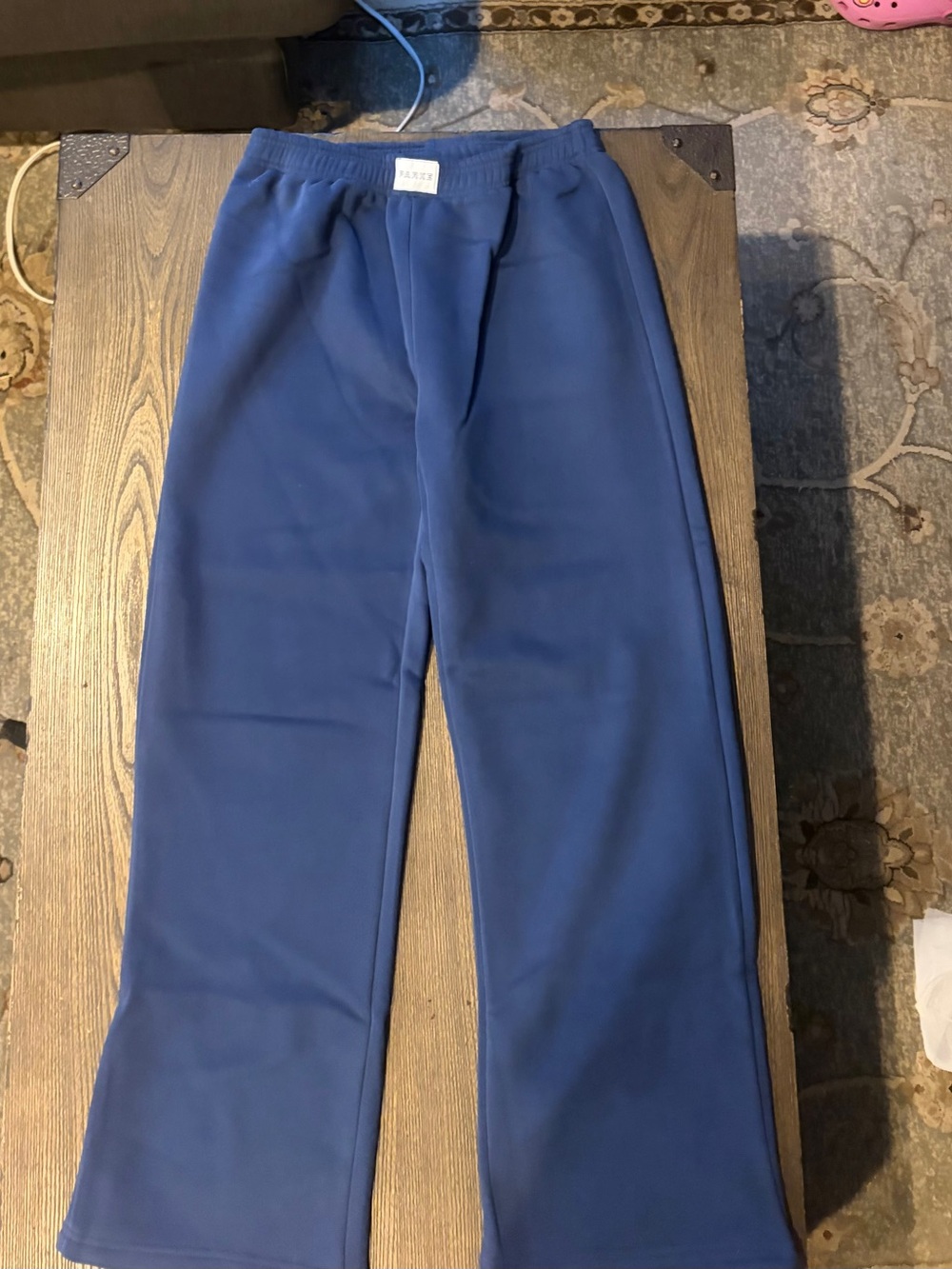 Parke Blue Wide-Leg boxer  Pants